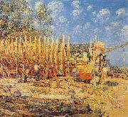 Childe Hassam Provincetown oil painting